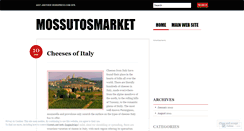 Desktop Screenshot of mossutosmarket.wordpress.com