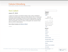 Tablet Screenshot of galaxiagutemberg.wordpress.com