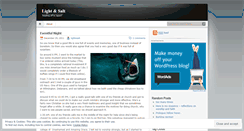 Desktop Screenshot of lightxsalt.wordpress.com