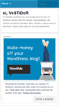 Mobile Screenshot of elvestidor.wordpress.com