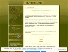 Tablet Screenshot of elvestidor.wordpress.com