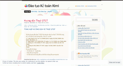 Desktop Screenshot of ketoankimi.wordpress.com