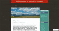 Desktop Screenshot of becomingevermindful.wordpress.com