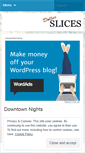 Mobile Screenshot of dollarslices.wordpress.com