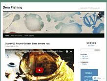 Tablet Screenshot of demfishing.wordpress.com