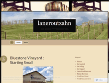 Tablet Screenshot of laneroutzahn.wordpress.com