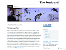 Tablet Screenshot of ajunkyard.wordpress.com