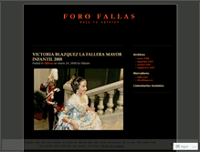 Tablet Screenshot of fallastv.wordpress.com