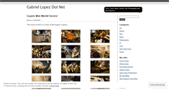 Desktop Screenshot of lopezgabe.wordpress.com