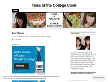 Tablet Screenshot of edibleescapades.wordpress.com
