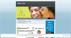 Desktop Screenshot of differentseedinc.wordpress.com