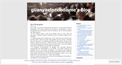 Desktop Screenshot of guanyaelperiodisme.wordpress.com