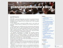 Tablet Screenshot of guanyaelperiodisme.wordpress.com