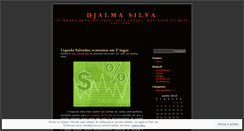 Desktop Screenshot of djalma.wordpress.com
