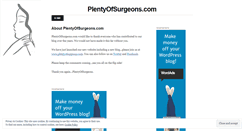 Desktop Screenshot of patientsadvantage.wordpress.com