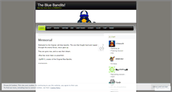 Desktop Screenshot of bluebanditsofcp.wordpress.com