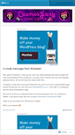 Mobile Screenshot of cazmosgang.wordpress.com