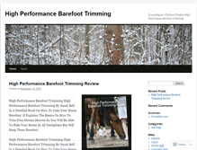Tablet Screenshot of bloghighperformance.wordpress.com
