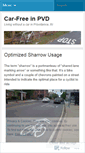 Mobile Screenshot of carfreepvd.wordpress.com
