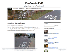 Tablet Screenshot of carfreepvd.wordpress.com