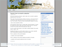 Tablet Screenshot of digipeeks.wordpress.com