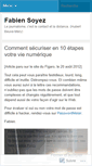 Mobile Screenshot of fabiensoyez.wordpress.com