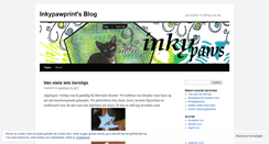Desktop Screenshot of inkypawprint.wordpress.com