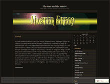 Tablet Screenshot of masterdrecq.wordpress.com