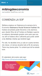 Mobile Screenshot of miblogdeeconomia.wordpress.com