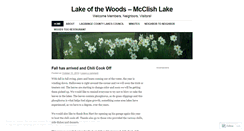 Desktop Screenshot of lakeofthewoodsmcclish.wordpress.com