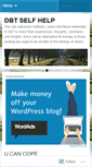Mobile Screenshot of dbtselfhelp.wordpress.com