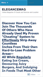 Mobile Screenshot of elegantchoice.wordpress.com