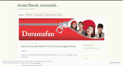 Desktop Screenshot of doramafan.wordpress.com