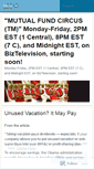 Mobile Screenshot of mutualfundcircus.wordpress.com