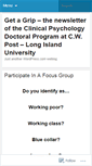 Mobile Screenshot of cwpostgetagrip.wordpress.com