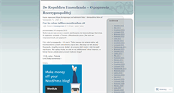 Desktop Screenshot of derepublica.wordpress.com