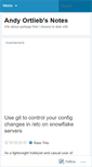 Mobile Screenshot of andyortlieb.wordpress.com