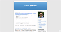 Desktop Screenshot of bruceakhurst.wordpress.com