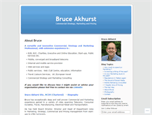 Tablet Screenshot of bruceakhurst.wordpress.com