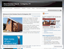 Tablet Screenshot of livingstonfcc.wordpress.com