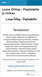 Mobile Screenshot of lasseorlingpoptaidetta.wordpress.com
