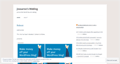 Desktop Screenshot of jossaroo.wordpress.com