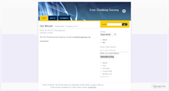 Desktop Screenshot of freethinkingsociety.wordpress.com