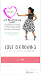 Mobile Screenshot of loveisgrowing.wordpress.com