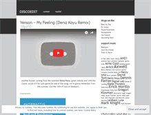 Tablet Screenshot of discoedit.wordpress.com