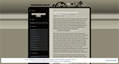 Desktop Screenshot of nopian46.wordpress.com
