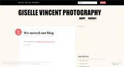 Desktop Screenshot of gisellevincent.wordpress.com