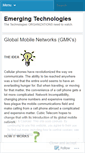 Mobile Screenshot of emergingtechnology.wordpress.com