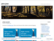 Tablet Screenshot of jarobikes.wordpress.com