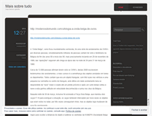 Tablet Screenshot of formandoopiniao.wordpress.com